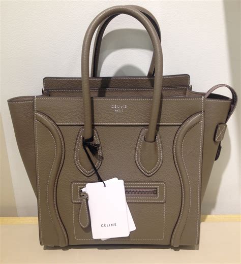 celine shoulder luggage tote|Celine micro luggage tote price.